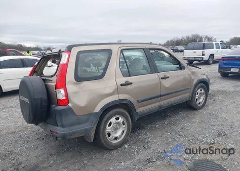 2006 Honda Cr-V Lx from USA, damaged, VIN SHSRD68566U405474